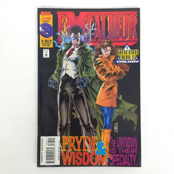 Excalibur Dream Nails Trilogy Marvel Comics Lot X-Men Deluxe Vintage 88, 89, 90 - Picture 2 of 4